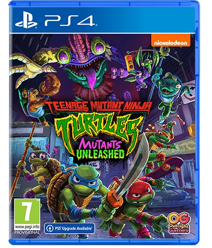 Teenage Mutant Ninja Turtles: Mutants Unleashed (PS4) in de groep HOME ELECTRONICS / Spelconsoles en accessoires / Sony PlayStation 4 / Spel bij TP E-commerce Nordic AB (C97373)