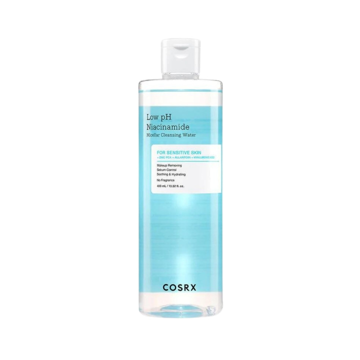 COSRX Niacinamide reinigingswater met lage pH 400 ml in de groep BEAUTY & HEALTH / Huidsverzorging / Gezicht / Schoonmaak bij TP E-commerce Nordic AB (C97386)