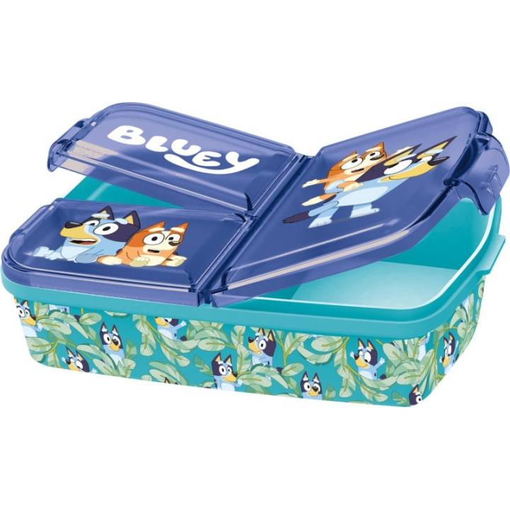 Bluey Stor - Sandwichdoos met meerdere compartimenten - Bluey (088808735-50620) in de groep SPEELGOED, KINDER- & BABYPRODUCTEN / Eten & Drinken / Kinderservies bij TP E-commerce Nordic AB (C97433)