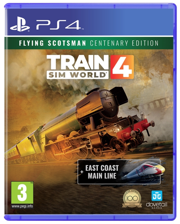 Dovetail Games Train Sim World 4 bevat Flying Scotsman (Eeuwfeesteditie) in de groep HOME ELECTRONICS / Spelconsoles en accessoires / Sony PlayStation 4 / Spel bij TP E-commerce Nordic AB (C97459)