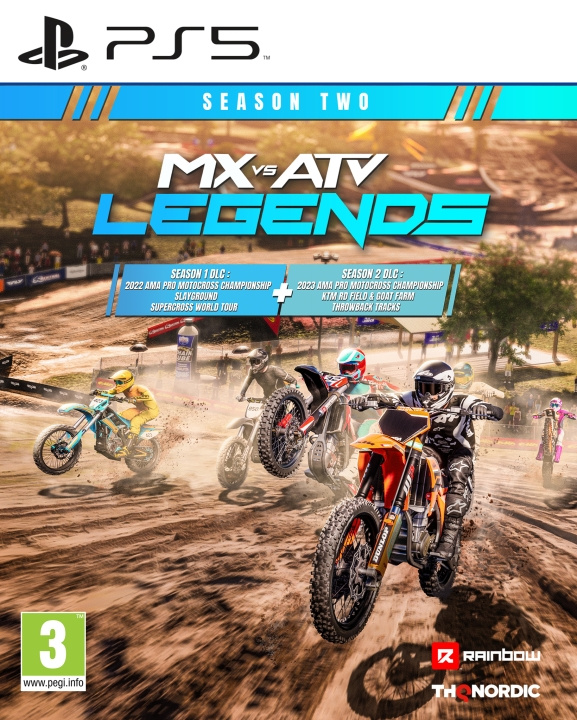 MX vs ATV Legends Season Two (PS5) in de groep HOME ELECTRONICS / Spelconsoles en accessoires / Sony PlayStation 5 / Spel bij TP E-commerce Nordic AB (C97469)