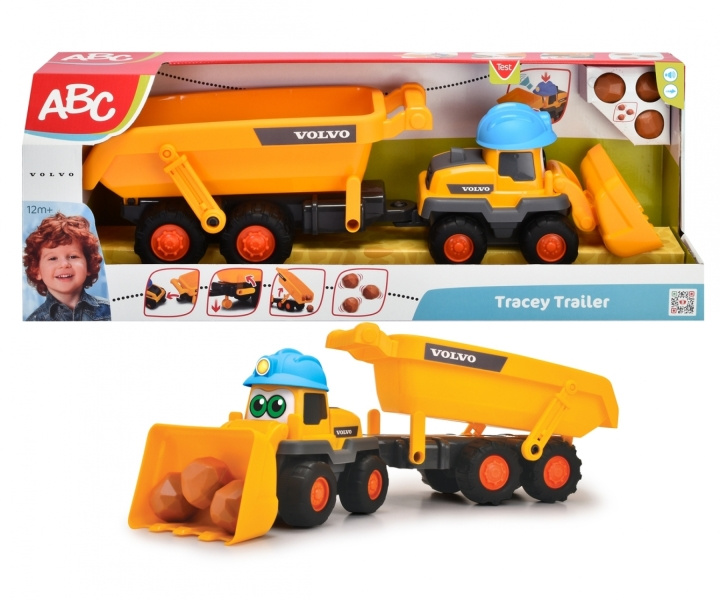 ABC Tracey Aanhangwagen (204119007) in de groep SPEELGOED, KINDER- & BABYPRODUCTEN / Speelgoed / Speelgoedauto\'s bij TP E-commerce Nordic AB (C97502)