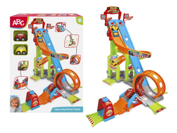 ABC Jays Jump N Fun Toren (204117002) in de groep SPEELGOED, KINDER- & BABYPRODUCTEN / Speelgoed / Autobanen bij TP E-commerce Nordic AB (C97504)