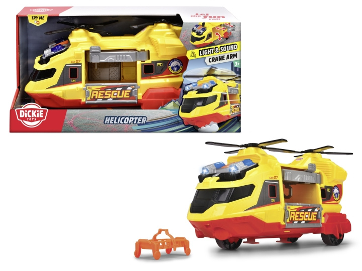 Dickie Toys Helikopter (203306023) in de groep SPEELGOED, KINDER- & BABYPRODUCTEN / Speelgoed / Speelgoedauto\'s bij TP E-commerce Nordic AB (C97509)