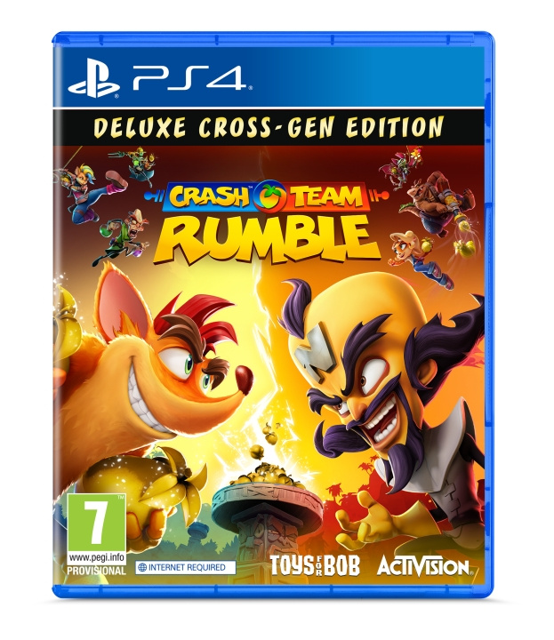 Crash Team Rumble - Deluxe Edition (PS4) in de groep HOME ELECTRONICS / Spelconsoles en accessoires / Sony PlayStation 4 / Spel bij TP E-commerce Nordic AB (C97516)