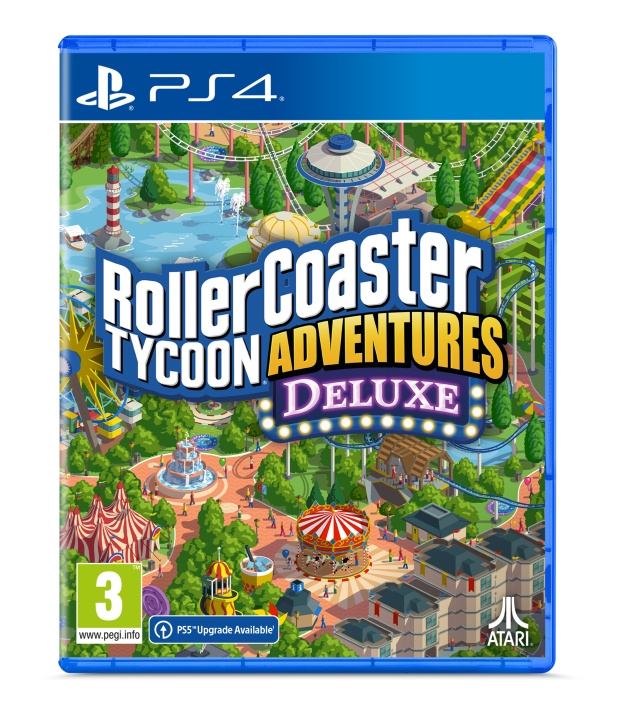 RollerCoaster Tycoon (Adventures Deluxe) (PS4) in de groep HOME ELECTRONICS / Spelconsoles en accessoires / Sony PlayStation 4 / Spel bij TP E-commerce Nordic AB (C97528)