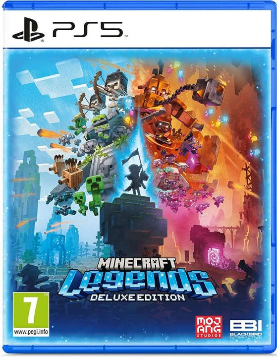 Minecraft Legends (Deluxe Edition) (PS5) in de groep HOME ELECTRONICS / Spelconsoles en accessoires / Sony PlayStation 5 / Spel bij TP E-commerce Nordic AB (C97551)