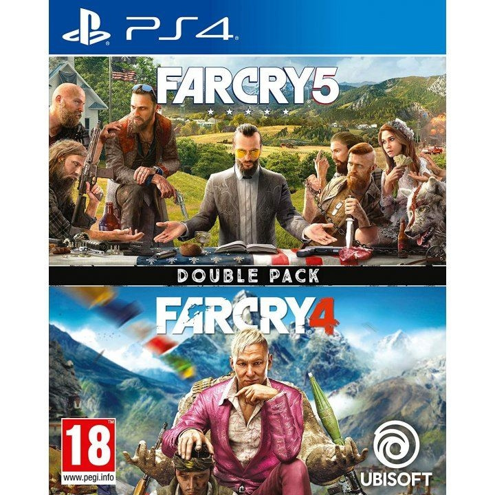 Far Cry 4 + Far Cry 5 Double Pack (PS4) in de groep HOME ELECTRONICS / Spelconsoles en accessoires / Sony PlayStation 4 / Spel bij TP E-commerce Nordic AB (C97580)