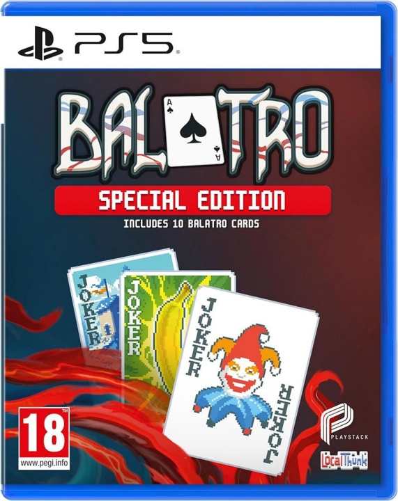 Balatro (Special Edition) (PS5) in de groep HOME ELECTRONICS / Spelconsoles en accessoires / Sony PlayStation 5 / Spel bij TP E-commerce Nordic AB (C97587)