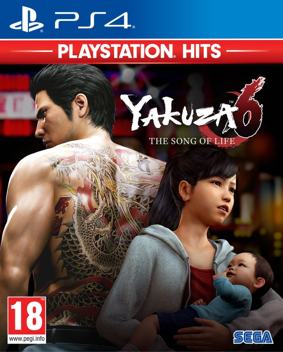 Yakuza 6: The Song of Life (PlayStation Hits) (PS4) in de groep HOME ELECTRONICS / Spelconsoles en accessoires / Sony PlayStation 4 / Spel bij TP E-commerce Nordic AB (C97618)