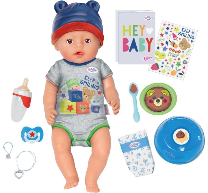 BABY Born Jonas 43cm in de groep SPEELGOED, KINDER- & BABYPRODUCTEN / Speelgoed / Docks & Accessoires bij TP E-commerce Nordic AB (C97644)