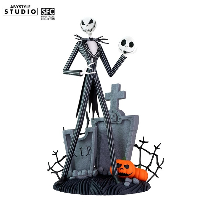 Abysse NIGHTMARE BEFORE XMAS - Beeldje Jack eng lachend gezicht in de groep SPEELGOED, KINDER- & BABYPRODUCTEN / Speelgoed / Figuren, Miniaturen & accessoires bij TP E-commerce Nordic AB (C97687)