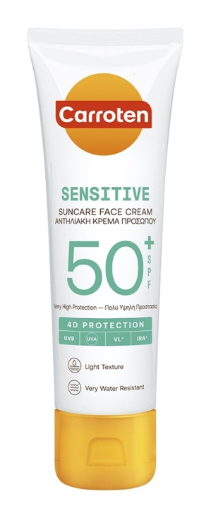 Carroten Gezichtscrème Sensicare SPF 50 50 ml in de groep BEAUTY & HEALTH / Huidsverzorging / Zonnebank / Zonnebescherming bij TP E-commerce Nordic AB (C97698)