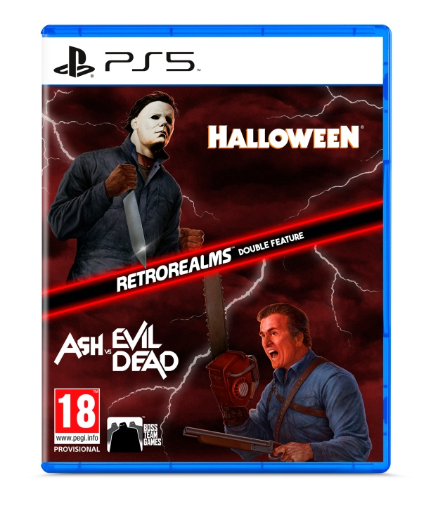 Halloween and Ash vs Evil Dead RetroRealms Double Feature (PS5) in de groep HOME ELECTRONICS / Spelconsoles en accessoires / Sony PlayStation 5 / Spel bij TP E-commerce Nordic AB (C97710)