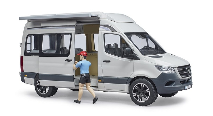 Bruder Mercedes Benz Sprinter Camper (02672) in de groep SPEELGOED, KINDER- & BABYPRODUCTEN / Speelgoed / Speelgoedauto\'s bij TP E-commerce Nordic AB (C97858)