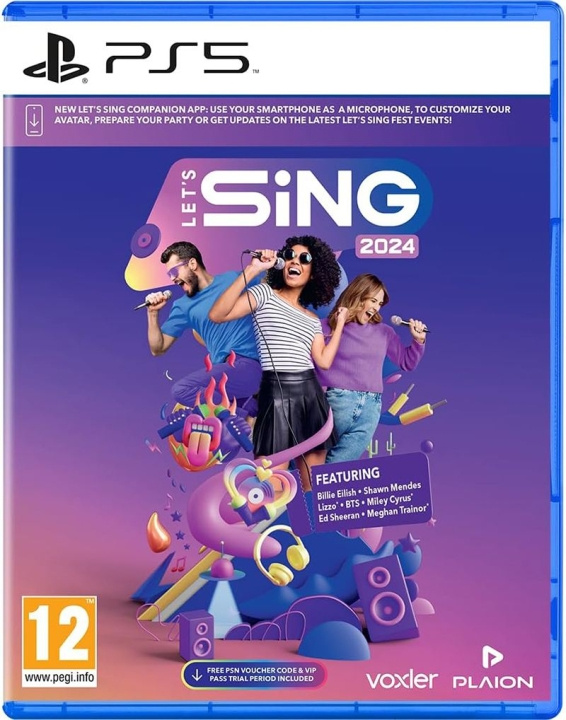 Let\'s Sing 2024 (PS5) in de groep HOME ELECTRONICS / Spelconsoles en accessoires / Sony PlayStation 5 / Spel bij TP E-commerce Nordic AB (C97943)