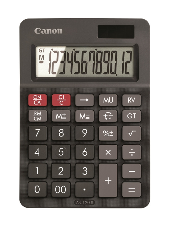 Canon AS-120II DBL bureaucalculator in de groep HUISHOUDEN & TUIN / Kantoormateriaal / Overige bij TP E-commerce Nordic AB (C97952)