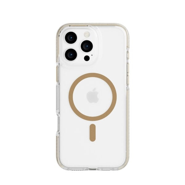 Evo Tech21 - Evo Crystal - Cover - iPhone 16 Pro Max - Crystal MagSafe - Goud in de groep SMARTPHONE & TABLETS / Mobielbescherming / Apple / iPhone 16 bij TP E-commerce Nordic AB (C97963)