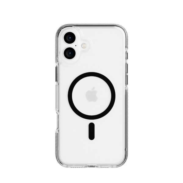 Evo Tech21 - Evo Kristal - Cover - iPhone 16 Plus - MagSafe - Zwart in de groep SMARTPHONE & TABLETS / Mobielbescherming / Apple / iPhone 16 bij TP E-commerce Nordic AB (C97966)