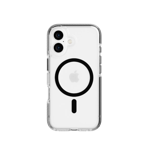 Evo Tech21 - Evo Kristal - Cover - iPhone 16 - MagSafe - Zwart in de groep SMARTPHONE & TABLETS / Mobielbescherming / Apple / iPhone 16 bij TP E-commerce Nordic AB (C97968)