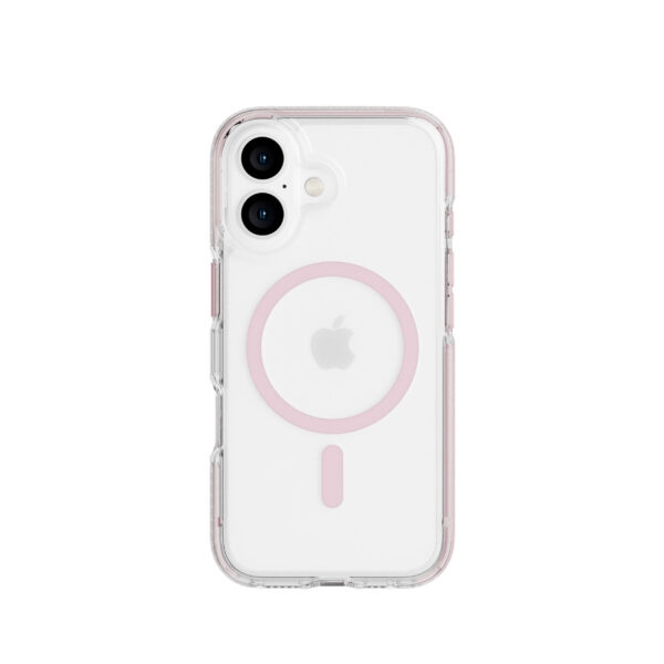 Evo Tech21 - Evo Kristal - Cover - iPhone 16 - MagSafe - Roze in de groep SMARTPHONE & TABLETS / Mobielbescherming / Apple / iPhone 16 bij TP E-commerce Nordic AB (C97970)