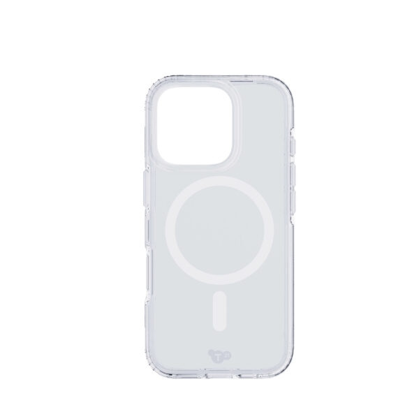 Evo Tech21 - Evo Clear - Cover - iPhone 16 Pro - MagSafe - Clear in de groep SMARTPHONE & TABLETS / Mobielbescherming / Apple / iPhone 16 bij TP E-commerce Nordic AB (C97980)