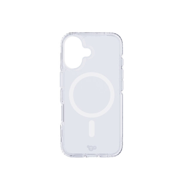 Evo Tech21 - Evo Clear - Cover - iPhone 16 - MagSafe - Clear in de groep SMARTPHONE & TABLETS / Mobielbescherming / Apple / iPhone 16 bij TP E-commerce Nordic AB (C97982)