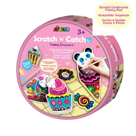 Avenir Scratch \'N\' Catch - Yummy Dessert (58CH211789) in de groep SPEELGOED, KINDER- & BABYPRODUCTEN / Speelgoed / Experimenteren en doe-het-zelf bij TP E-commerce Nordic AB (C98128)