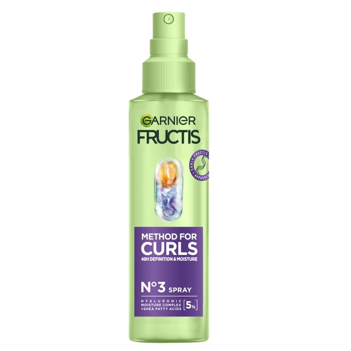 Garnier Fructis Methode voor Krullen leave-in voor krullend haar - 150 ml in de groep BEAUTY & HEALTH / Haar & Styling / Haarverzorging / Conditioner spray/kuur bij TP E-commerce Nordic AB (C98181)