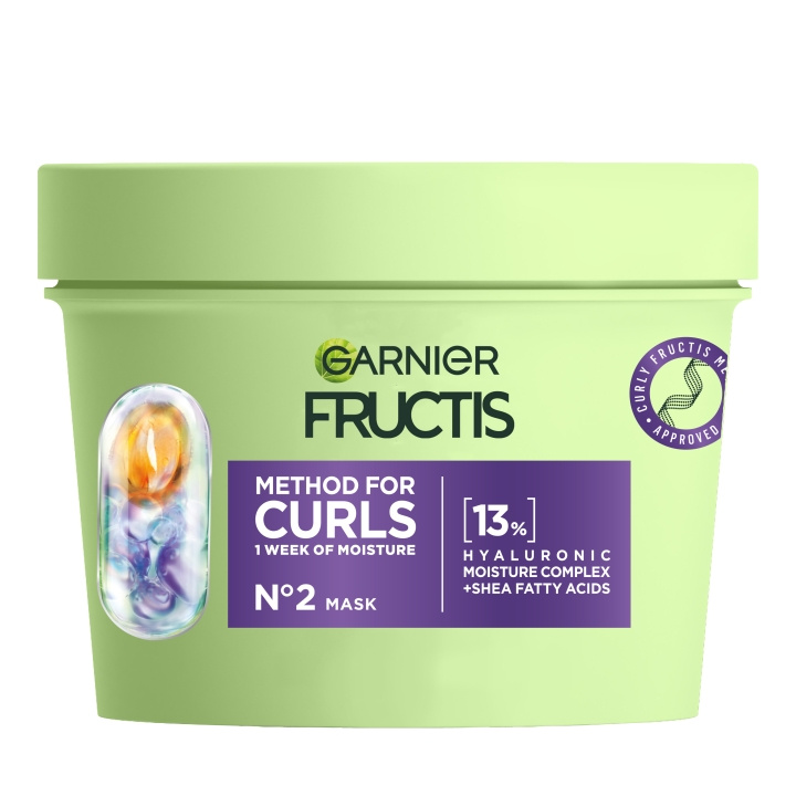 Garnier Fructis Methode voor krullen masker voor krullend haar - 370 ml in de groep BEAUTY & HEALTH / Haar & Styling / Haarverzorging / Haarmasker bij TP E-commerce Nordic AB (C98182)