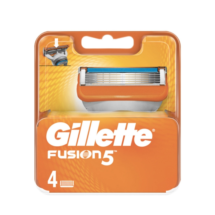 Gillette Fusion Handmatig Scheermesjes 4 Set in de groep BEAUTY & HEALTH / Haar & Styling / Scheren & Trimmen / Scheermessen & Accessoires bij TP E-commerce Nordic AB (C98208)