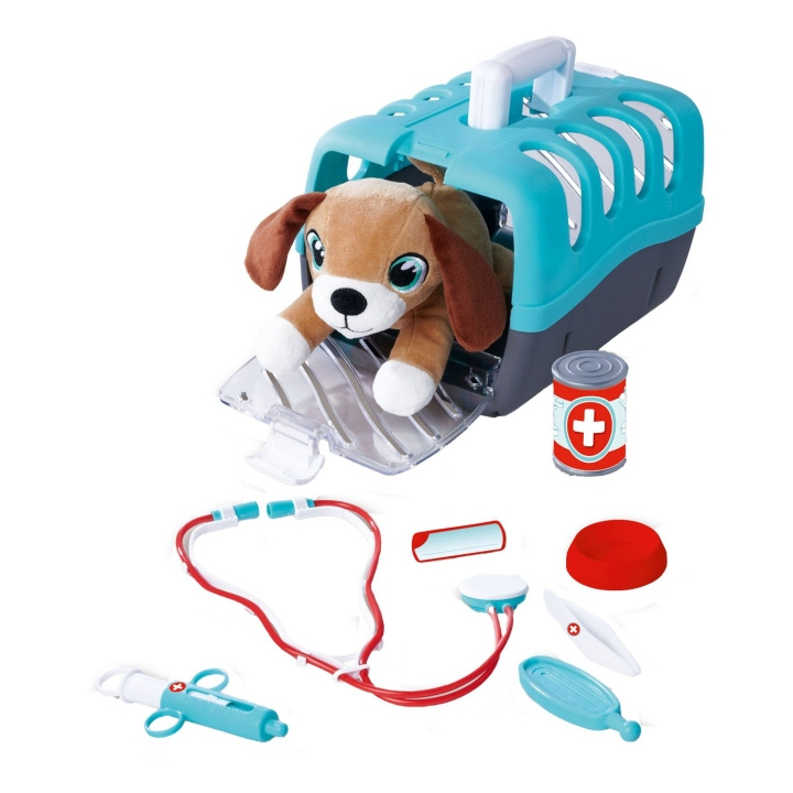 Dickie Toys Simba - Pluche hond met dierentas (105541003) in de groep SPEELGOED, KINDER- & BABYPRODUCTEN / Speelgoed / Klein huis en rollenspel bij TP E-commerce Nordic AB (C98236)