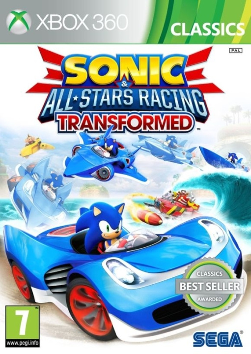 Sonic and All Stars Racing Transformed (XONE/X360) in de groep HOME ELECTRONICS / Spelconsoles en accessoires / Xbox 360 bij TP E-commerce Nordic AB (C98290)