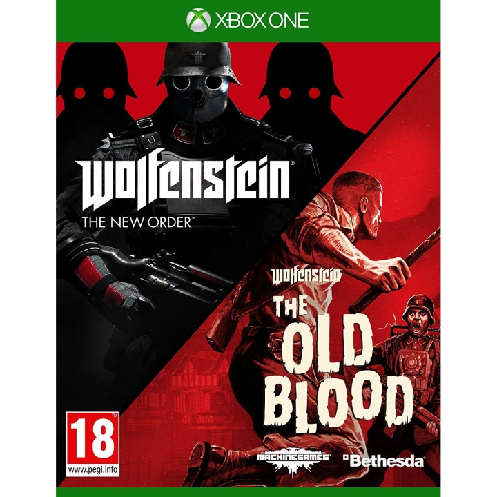 Wolfenstein Double Pack - The New Order and The Old Blood (XONE) in de groep HOME ELECTRONICS / Spelconsoles en accessoires / Xbox One / Spel bij TP E-commerce Nordic AB (C98302)