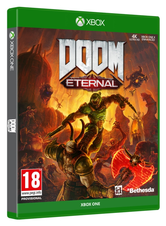 DOOM Eternal (XONE) in de groep HOME ELECTRONICS / Spelconsoles en accessoires / Xbox One / Spel bij TP E-commerce Nordic AB (C98316)