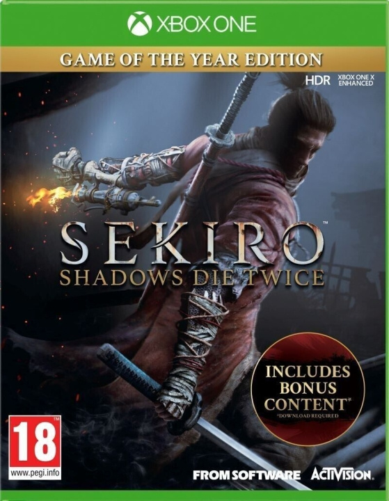 Sekiro: Shadows Die Twice (Game of the Year) (XONE) in de groep HOME ELECTRONICS / Spelconsoles en accessoires / Xbox One / Spel bij TP E-commerce Nordic AB (C98317)