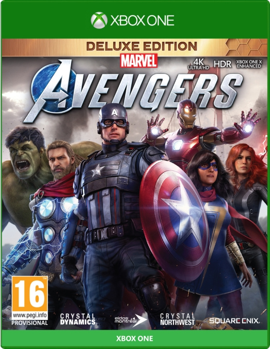 Marvel \'s Avengers (Deluxe Edition) (XONE) in de groep HOME ELECTRONICS / Spelconsoles en accessoires / Xbox One / Spel bij TP E-commerce Nordic AB (C98390)