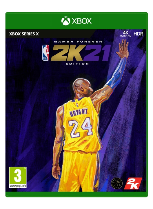 NBA 2K21 (Legend Edition) Mamba Forever (XseriesX) in de groep HOME ELECTRONICS / Spelconsoles en accessoires / Xbox Series X / Spel bij TP E-commerce Nordic AB (C98394)