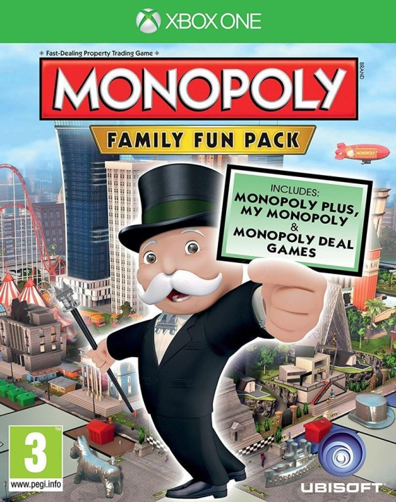 Monopoly Family Fun Pack (XONE) in de groep HOME ELECTRONICS / Spelconsoles en accessoires / Xbox One / Spel bij TP E-commerce Nordic AB (C98429)