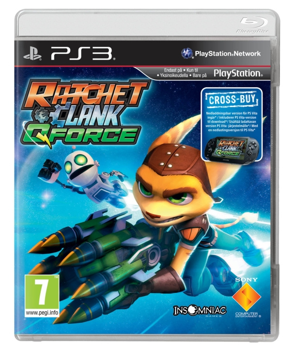 Ratchet & Clank: QForce (PS3) in de groep HOME ELECTRONICS / Spelconsoles en accessoires / Sony PlayStation 3 bij TP E-commerce Nordic AB (C98438)