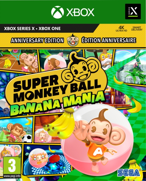 Super Monkey Ball Banana Mania (XONE/XSERIESX) (XseriesX) in de groep HOME ELECTRONICS / Spelconsoles en accessoires / Xbox Series X / Spel bij TP E-commerce Nordic AB (C98459)