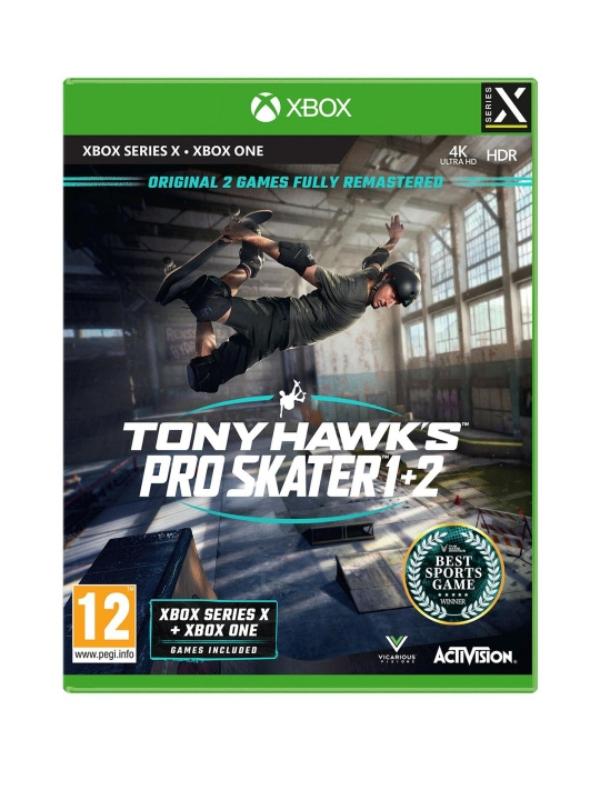 Tony Hawk\'s Pro Skater 1+2 (XseriesX) in de groep HOME ELECTRONICS / Spelconsoles en accessoires / Xbox Series X / Spel bij TP E-commerce Nordic AB (C98484)