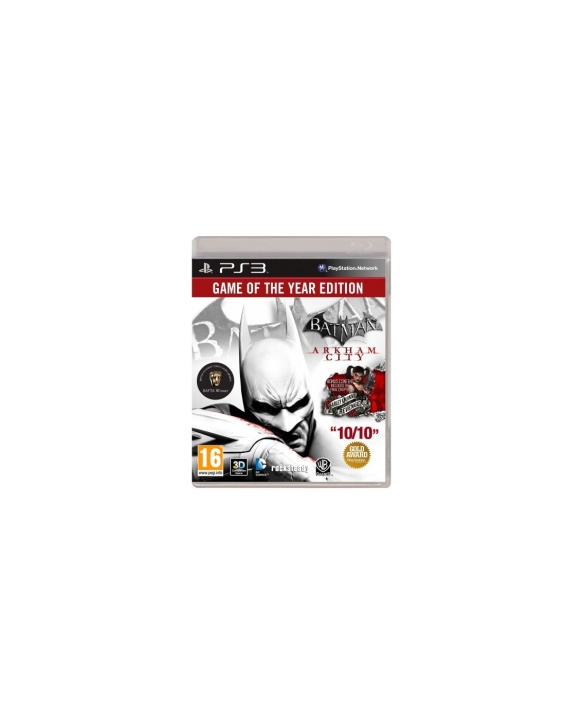 Batman: Arkham City - Game of the Year Edition (Import) (PS3) in de groep HOME ELECTRONICS / Spelconsoles en accessoires / Sony PlayStation 3 bij TP E-commerce Nordic AB (C98521)