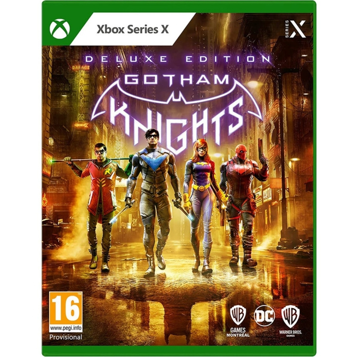 Gotham Knights - Deluxe (XseriesX) in de groep HOME ELECTRONICS / Spelconsoles en accessoires / Xbox Series X / Spel bij TP E-commerce Nordic AB (C98540)