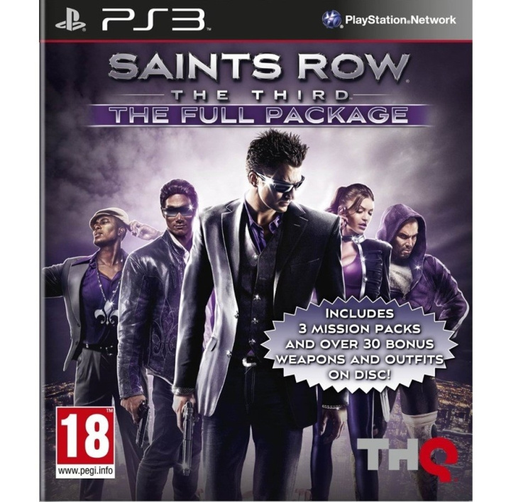 Saints Row The Third: The Full Package (PS3) in de groep HOME ELECTRONICS / Spelconsoles en accessoires / Sony PlayStation 3 bij TP E-commerce Nordic AB (C98574)