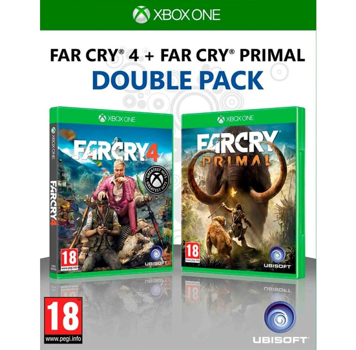 Far Cry Primal and Far Cry 4 (Double Pack) (XONE) in de groep HOME ELECTRONICS / Spelconsoles en accessoires / Xbox One / Spel bij TP E-commerce Nordic AB (C98597)