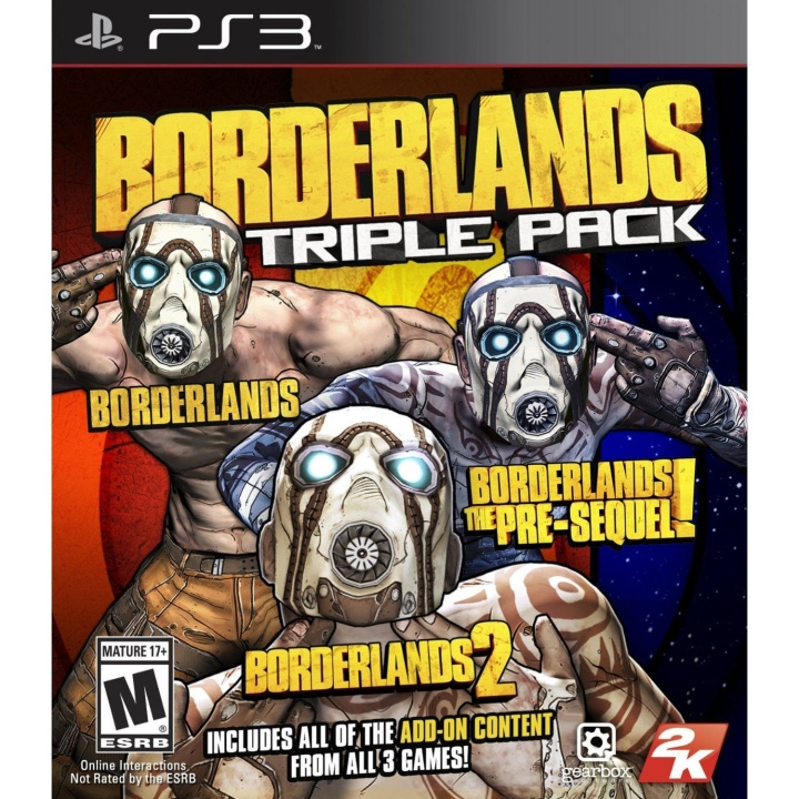 Games Borderlands Triple Pack (Import) (PS3) in de groep HOME ELECTRONICS / Spelconsoles en accessoires / Sony PlayStation 3 bij TP E-commerce Nordic AB (C98624)