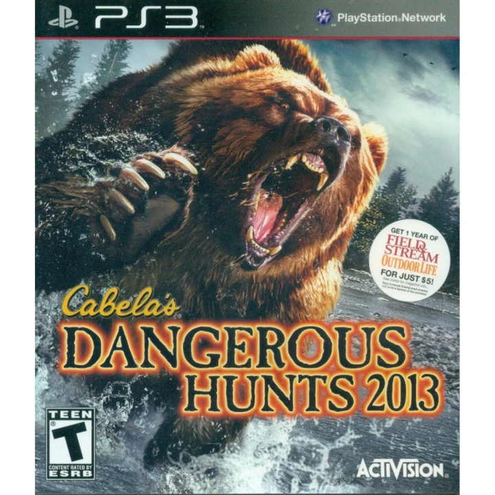 Cabela\'s Dangerous Hunts 2013 (Import) (PS3) in de groep HOME ELECTRONICS / Spelconsoles en accessoires / Sony PlayStation 3 bij TP E-commerce Nordic AB (C98625)