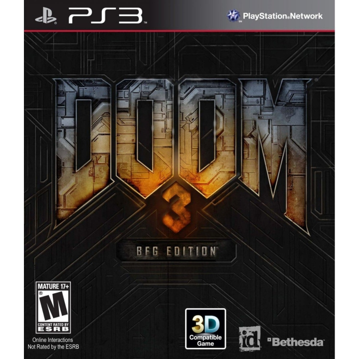 Doom 3 BFG Edition (Import) (PS3) in de groep HOME ELECTRONICS / Spelconsoles en accessoires / Sony PlayStation 3 bij TP E-commerce Nordic AB (C98635)