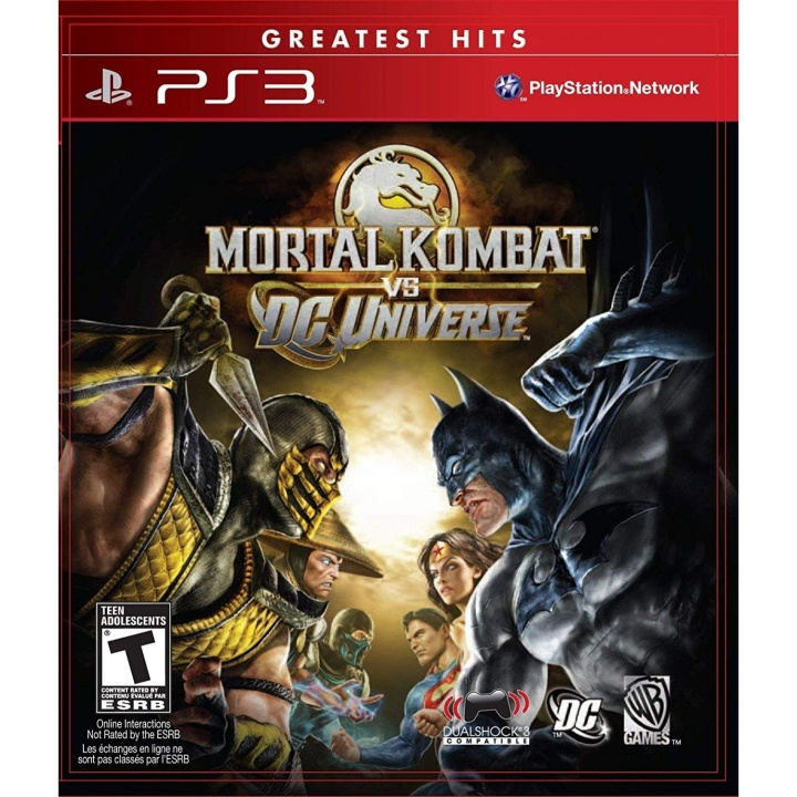 Mortal Kombat vs. DC Universe (Greatest Hits) (Import) (PS3) in de groep HOME ELECTRONICS / Spelconsoles en accessoires / Sony PlayStation 3 bij TP E-commerce Nordic AB (C98645)